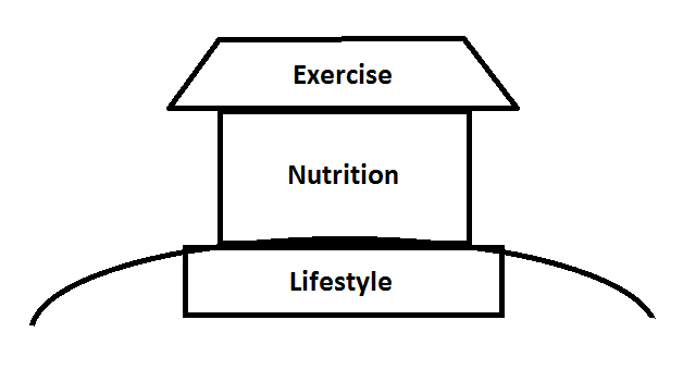 Health House with labels
